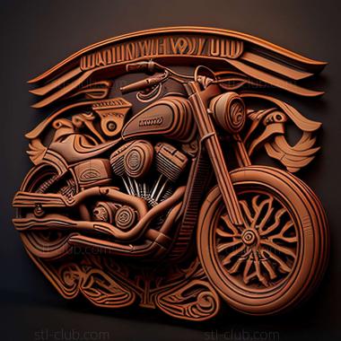 3D мадэль Harley Davidson Roadster (STL)